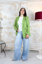 Blazer in jersey doppiopetto EMME - VERDE