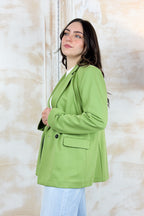 Blazer in jersey doppiopetto EMME - VERDE