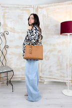 Borsa in saffiano media LIU JO - Sequioia