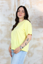 T-shirt over con scritta LIU JO - Jasmine/happy hour
