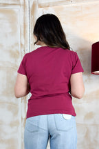 T-shirt slim-fit LIU JO - Scarlet/leisure time