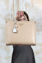 Borsa a mano quadrata media LIU JO - Dark Cipria