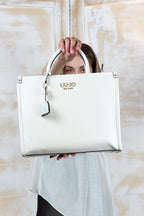 Borsa a mano quadrata media LIU JO - Cream