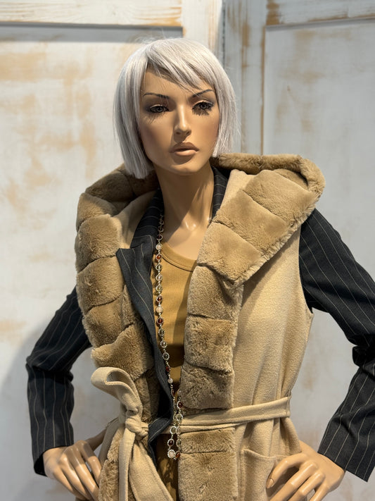 Gilet con cintura Emme Marella