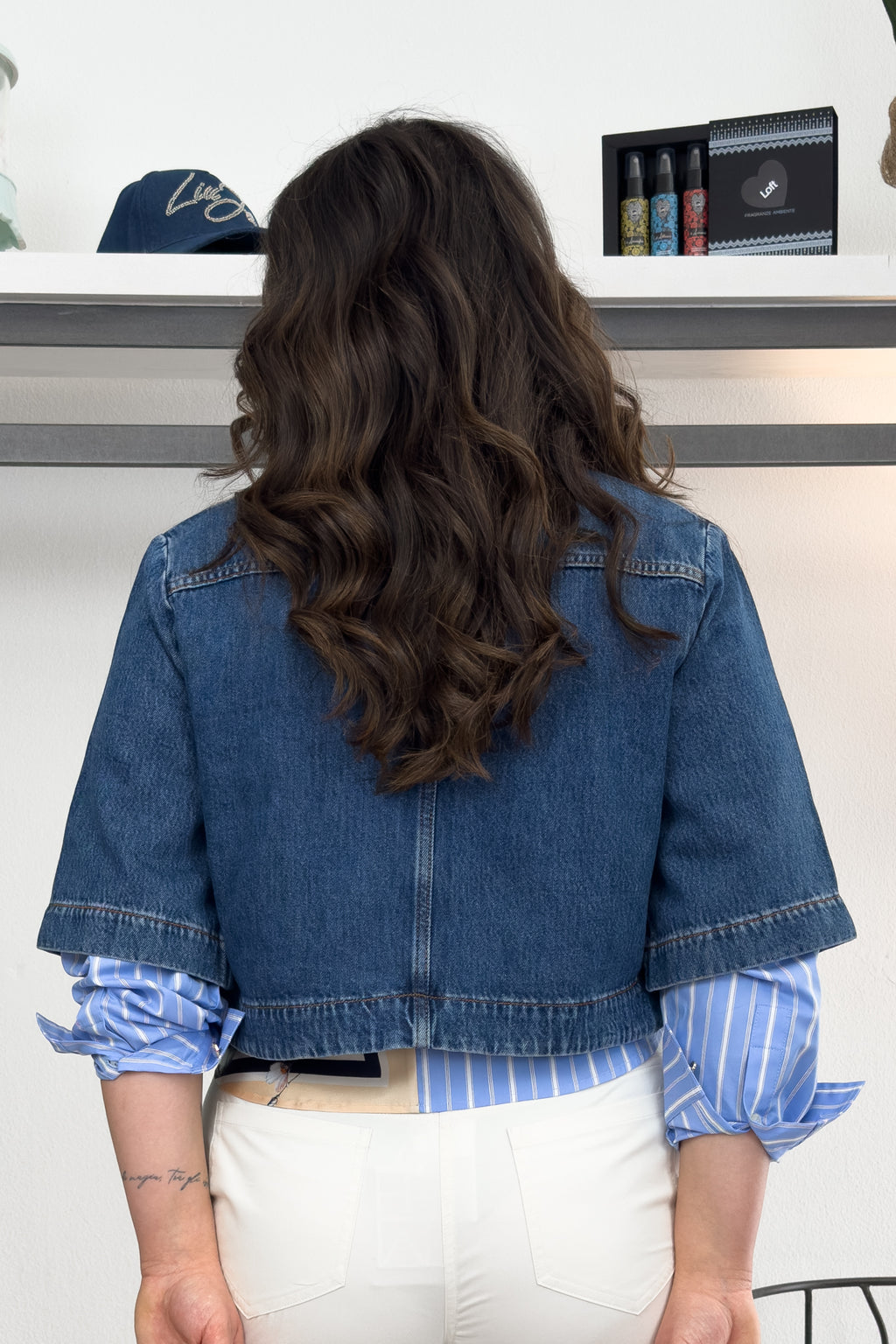 Camicia in denim boxy LIU JO