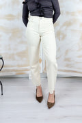 Pantalone straight misto cotone LIU JO - Angora
