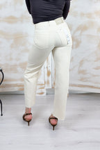 Pantalone straight misto cotone LIU JO - Angora