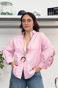 Camicia over con cut out sulle maniche LIU JO