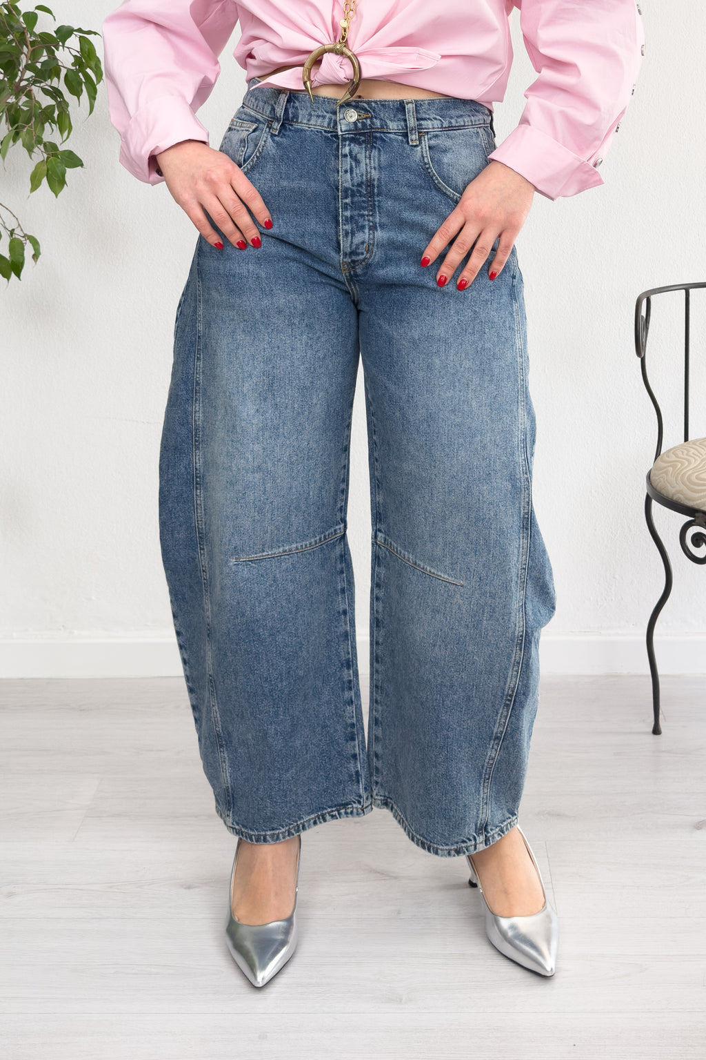 Jeans balloon a vita bassa LIU JO