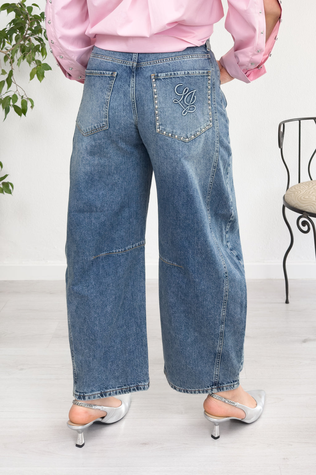 Jeans balloon a vita bassa LIU JO
