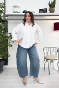 Camicia over con cut out sulle maniche LIU JO