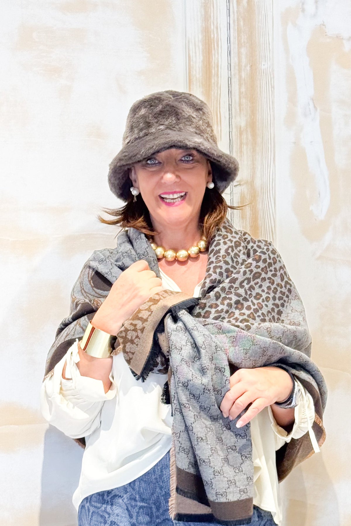 Bucket hat in ecopelliccia MANILA GRACE