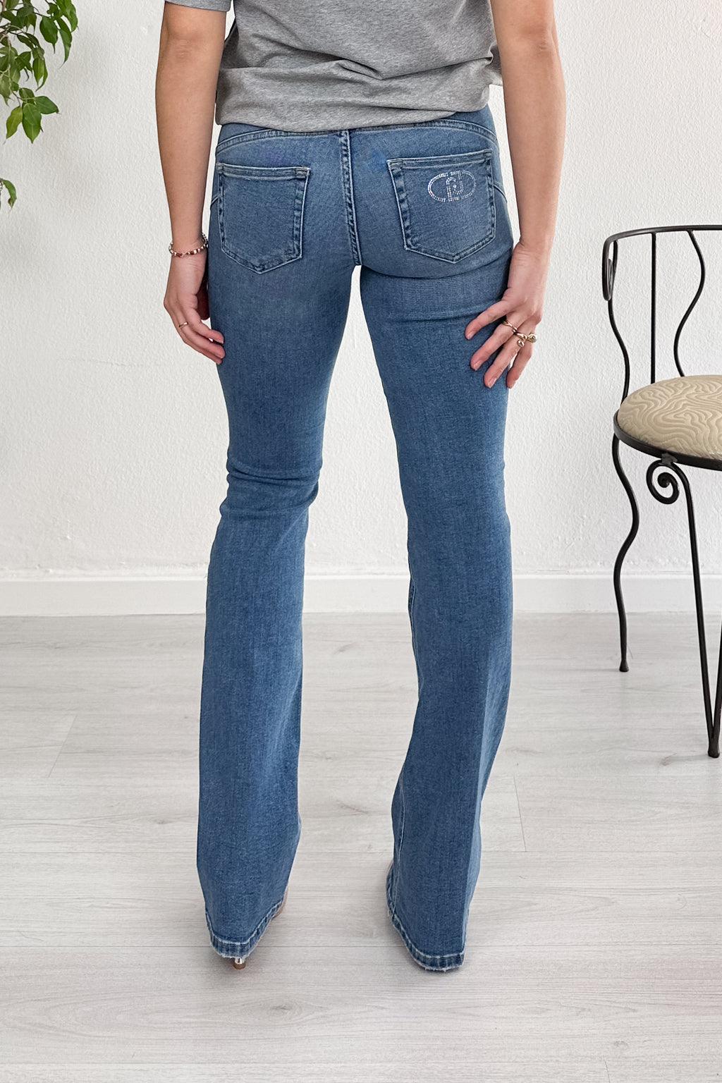 Jeans bootcut a vita regolare LIU JO