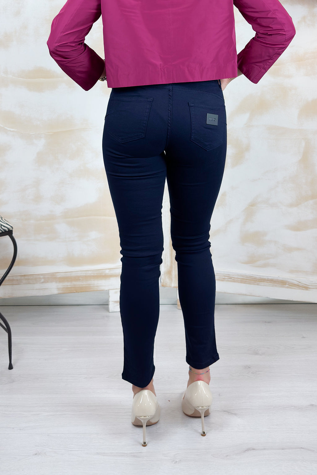 Pantaloni skinny 5 tasche LIU JO - Night blu sky
