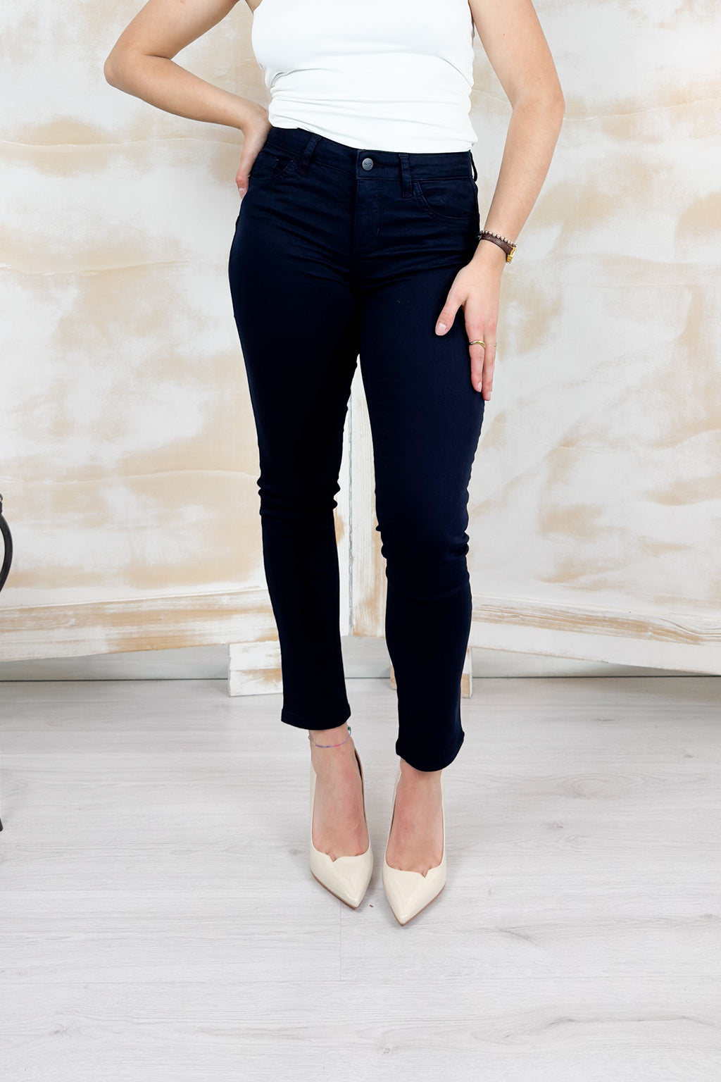 Pantaloni skinny 5 tasche LIU JO - Night blu sky