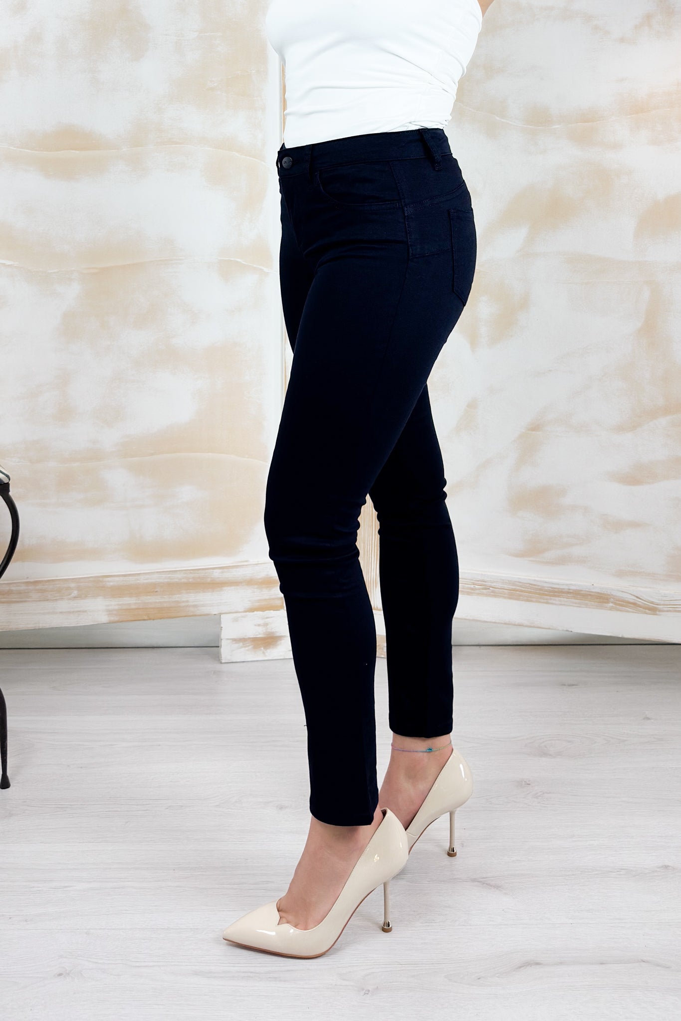 Pantaloni skinny 5 tasche LIU JO - Night blu sky