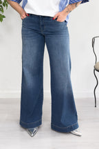 Jeans a Flare denim scuro LIU JO