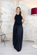Abito lungo con cut-out LIU JO - Black