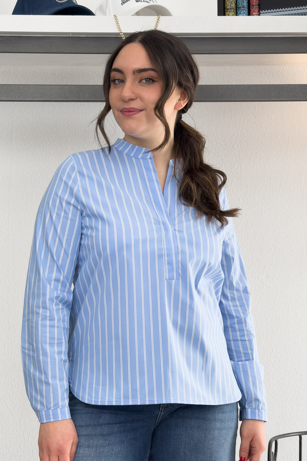 Blusa coreana a righe EMME