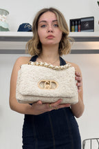 Borsa LaPuffy grande a crochet LIU JO