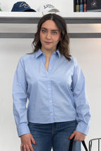Camicia in popeline di misto cotone EMME