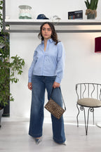 Camicia in popeline di misto cotone EMME