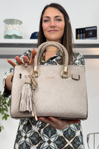 Borsa satchel piccola logata LIU JO
