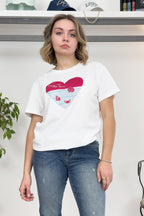 T-shirt con stampa LIU JO