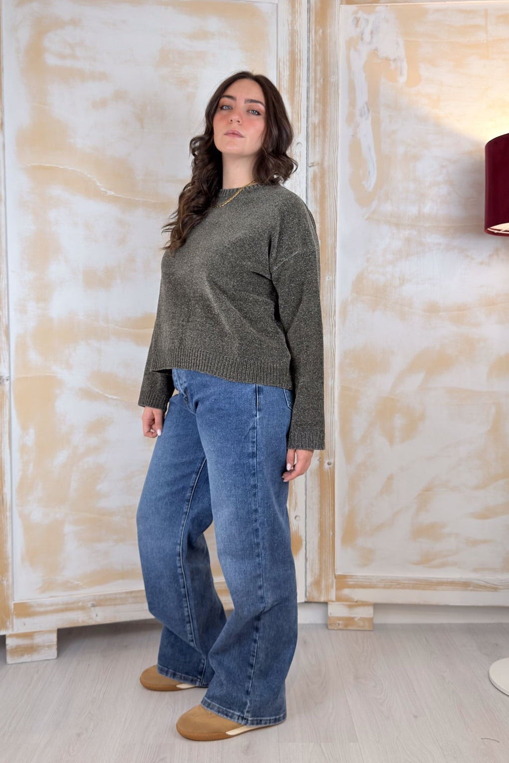 Maglia con lurex EMME
