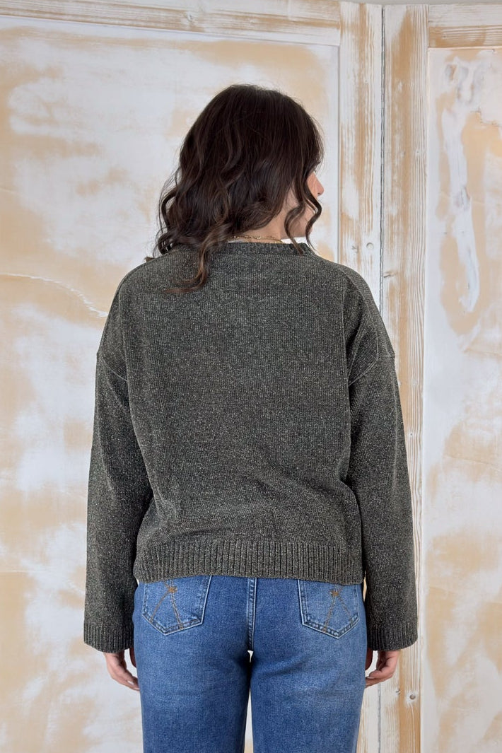 Maglia con lurex EMME