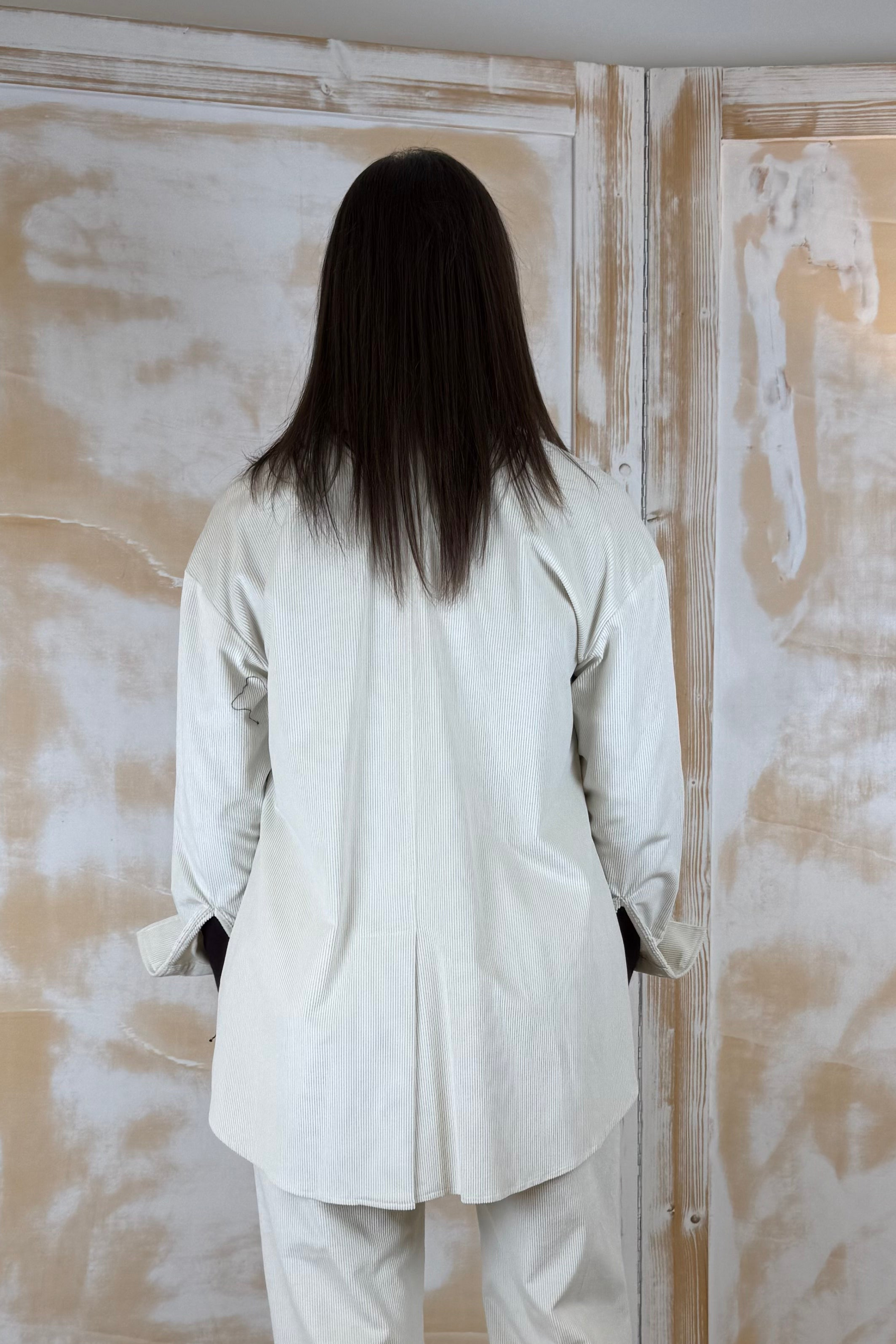 Camicia in velluto mille righe KAOS