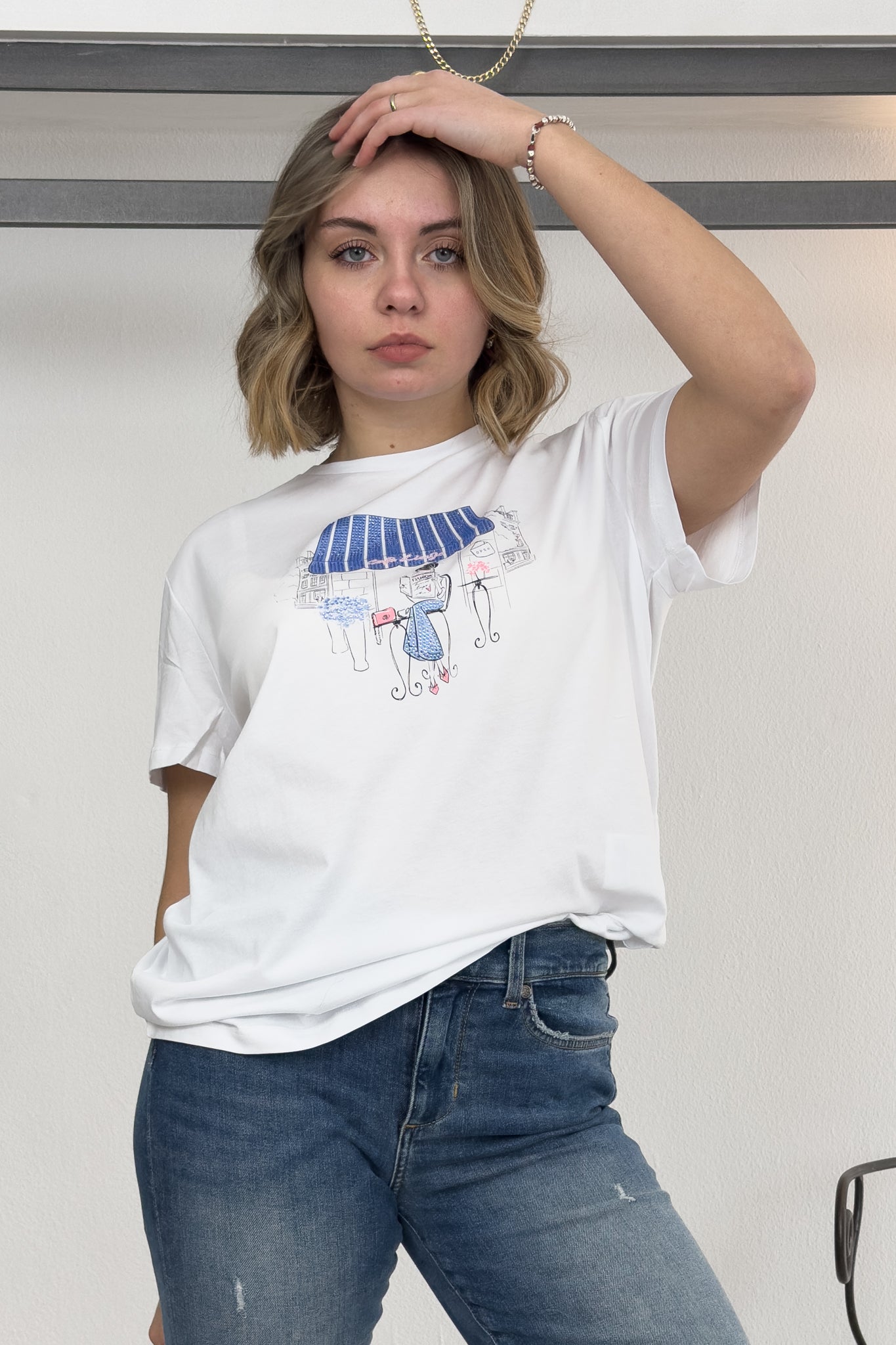 T-shirt con stampa LIU JO