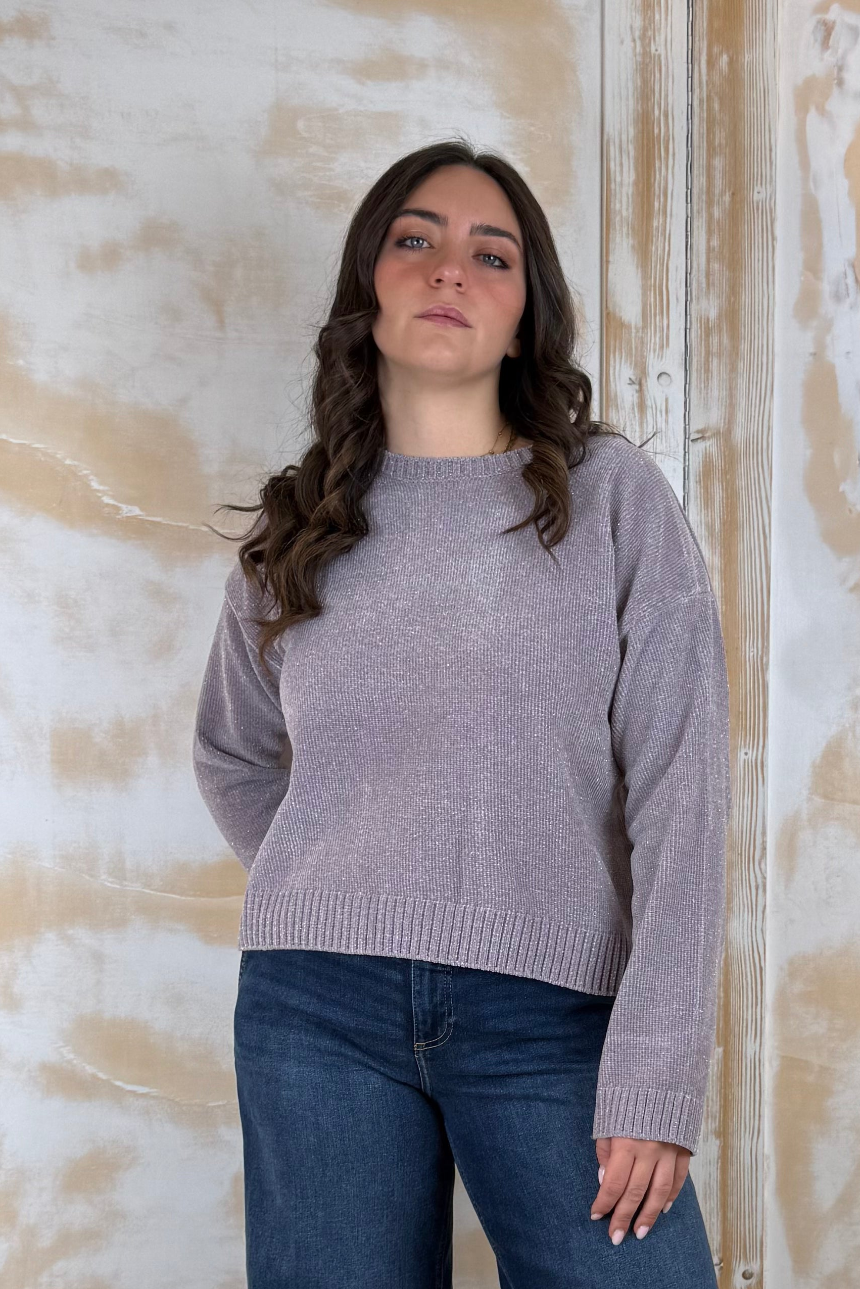 Maglia con lurex EMME
