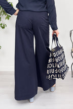Pantalone in raso stretch EMME
