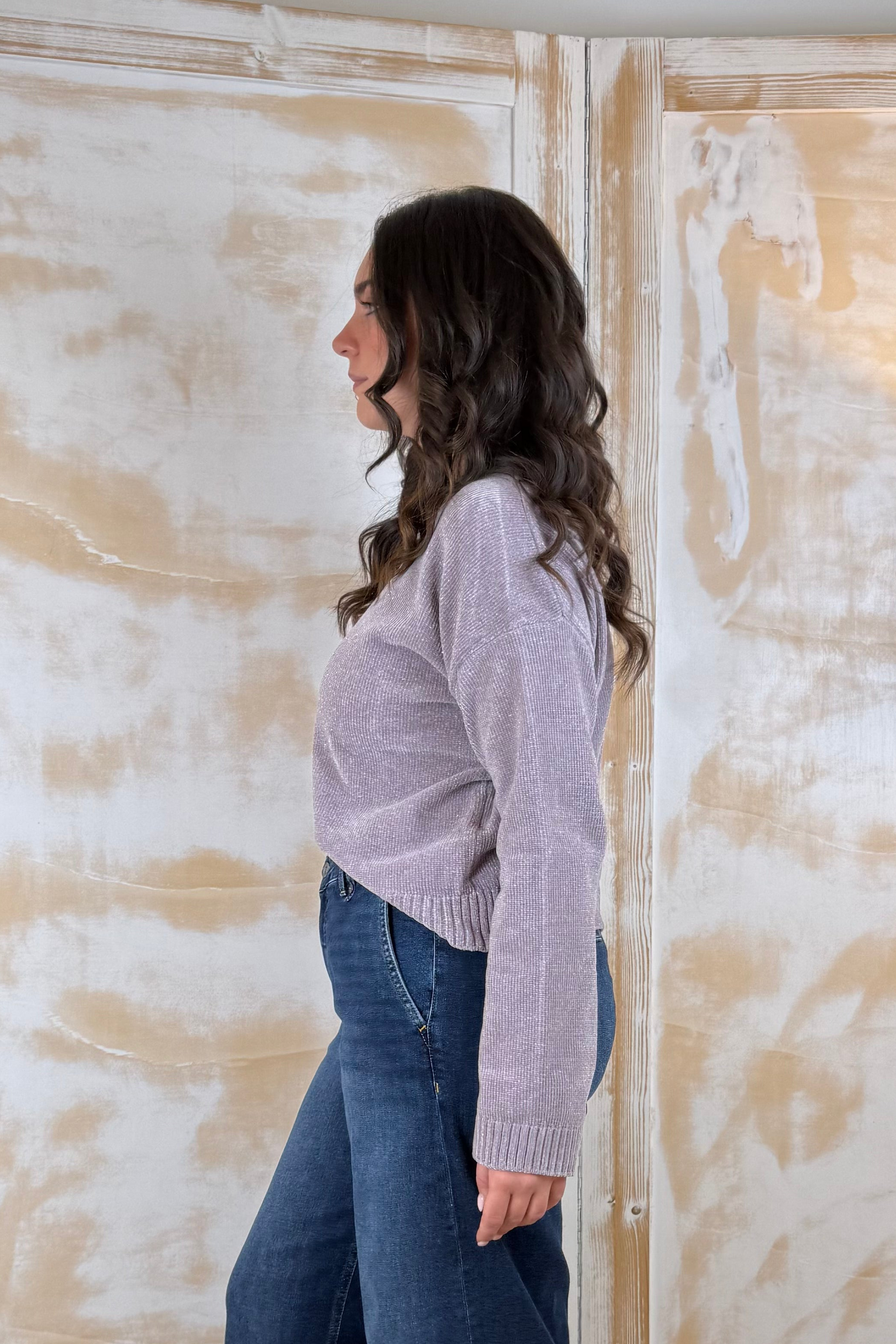 Maglia con lurex EMME
