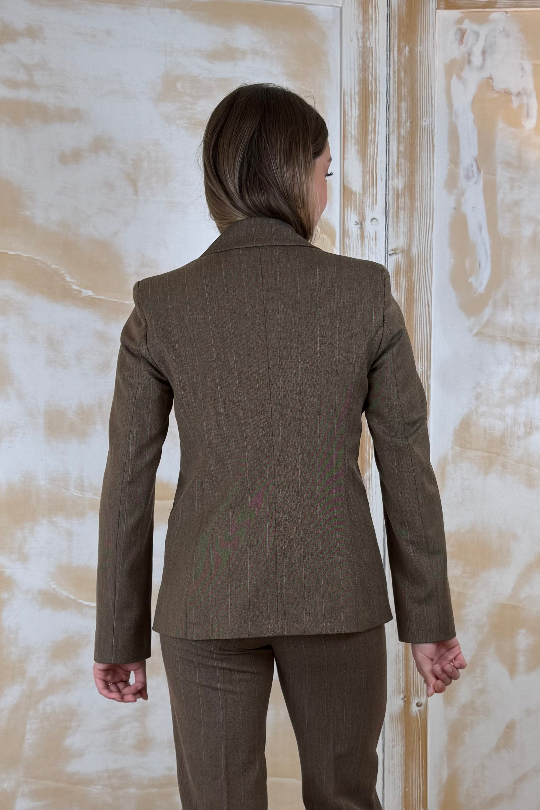 Blazer in tessuto stretch EMME