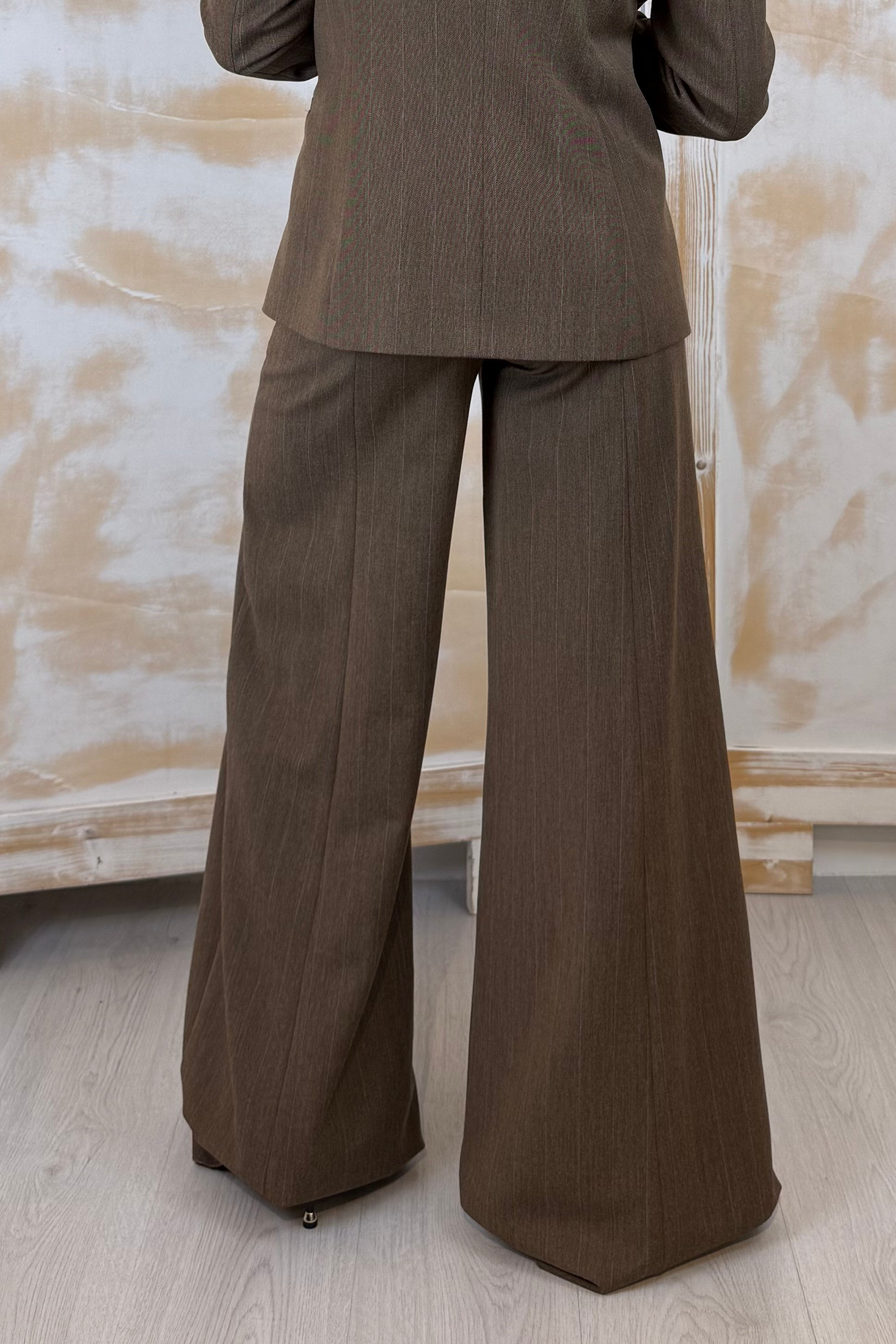 Pantalone lungo cammello EMME