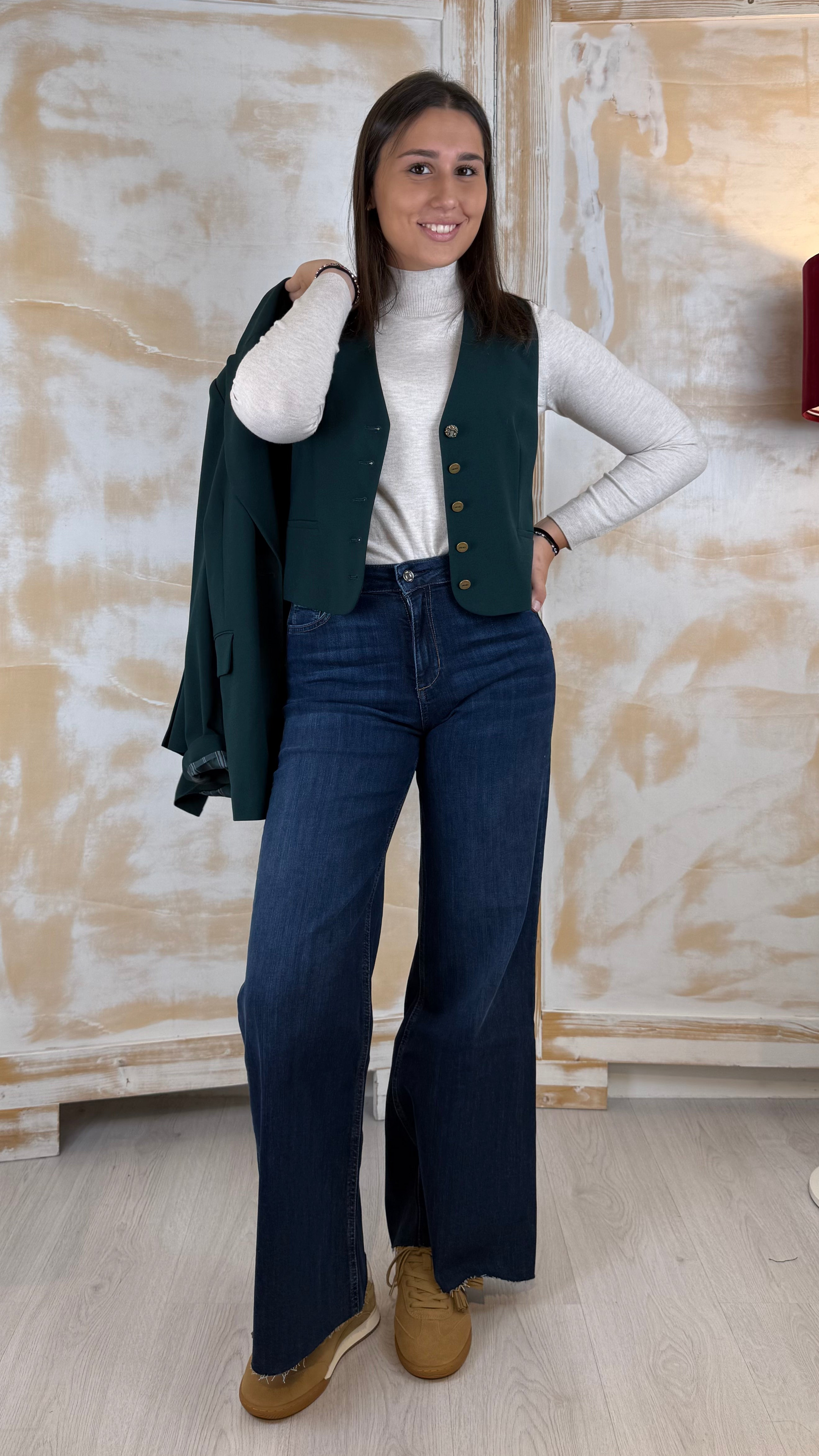 Gilet bottoni gioiello LIU JO