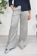 Pantalone in twill stampato EMME