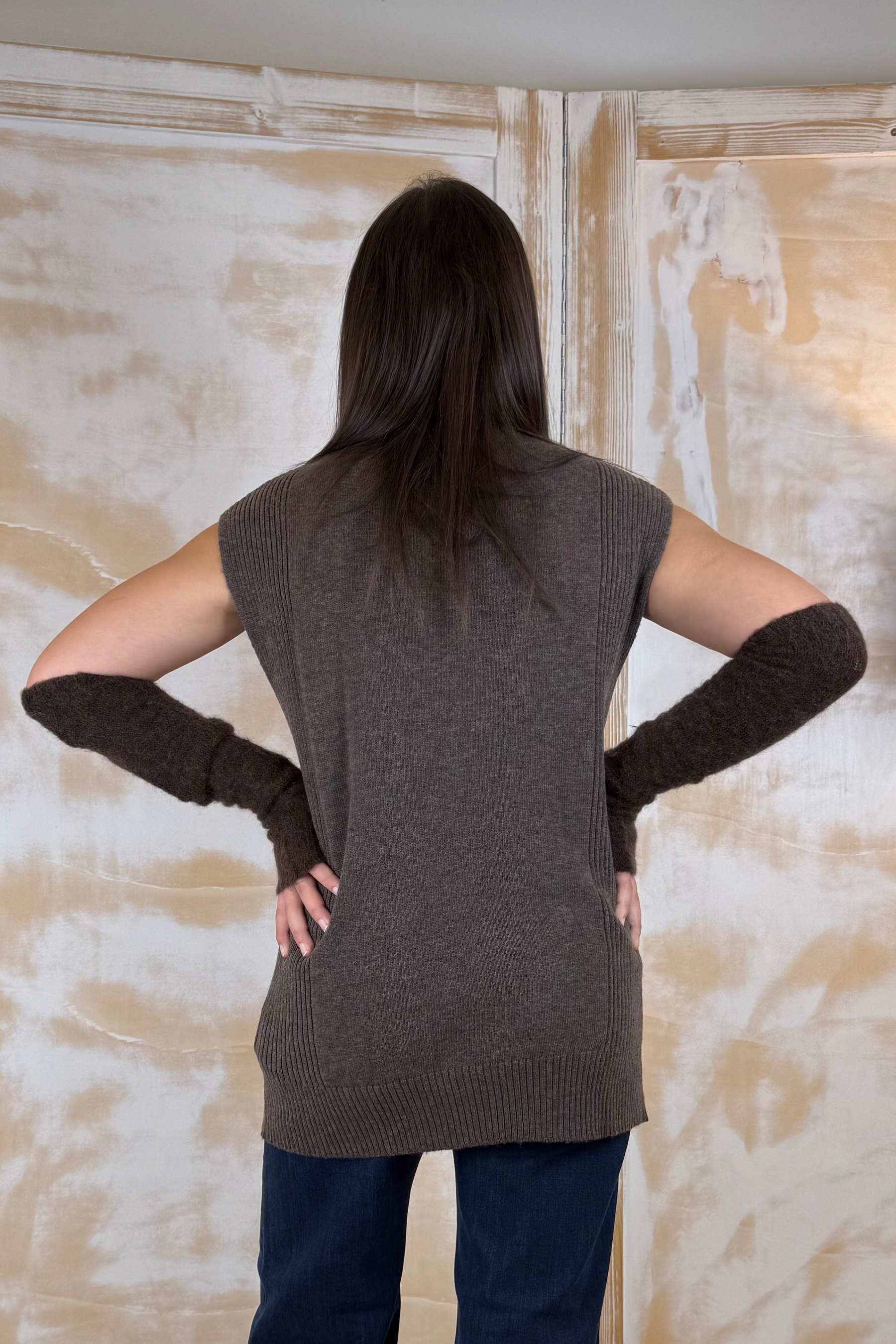 Gilet in lana vergine EMME