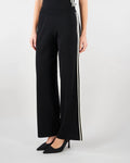 Pantalone in maglia con strisce laterali KAOS