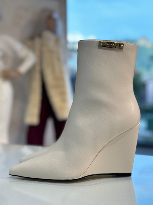 Stivaletto con zeppa Twinset
