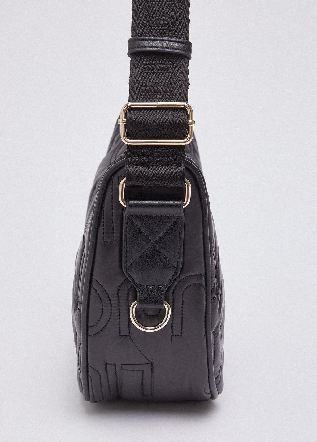 Borsa a tracolla media in nylon opaco LIU JO