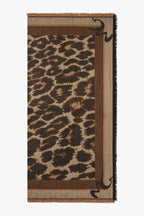 Foulard carré animalier MANILA GRACE