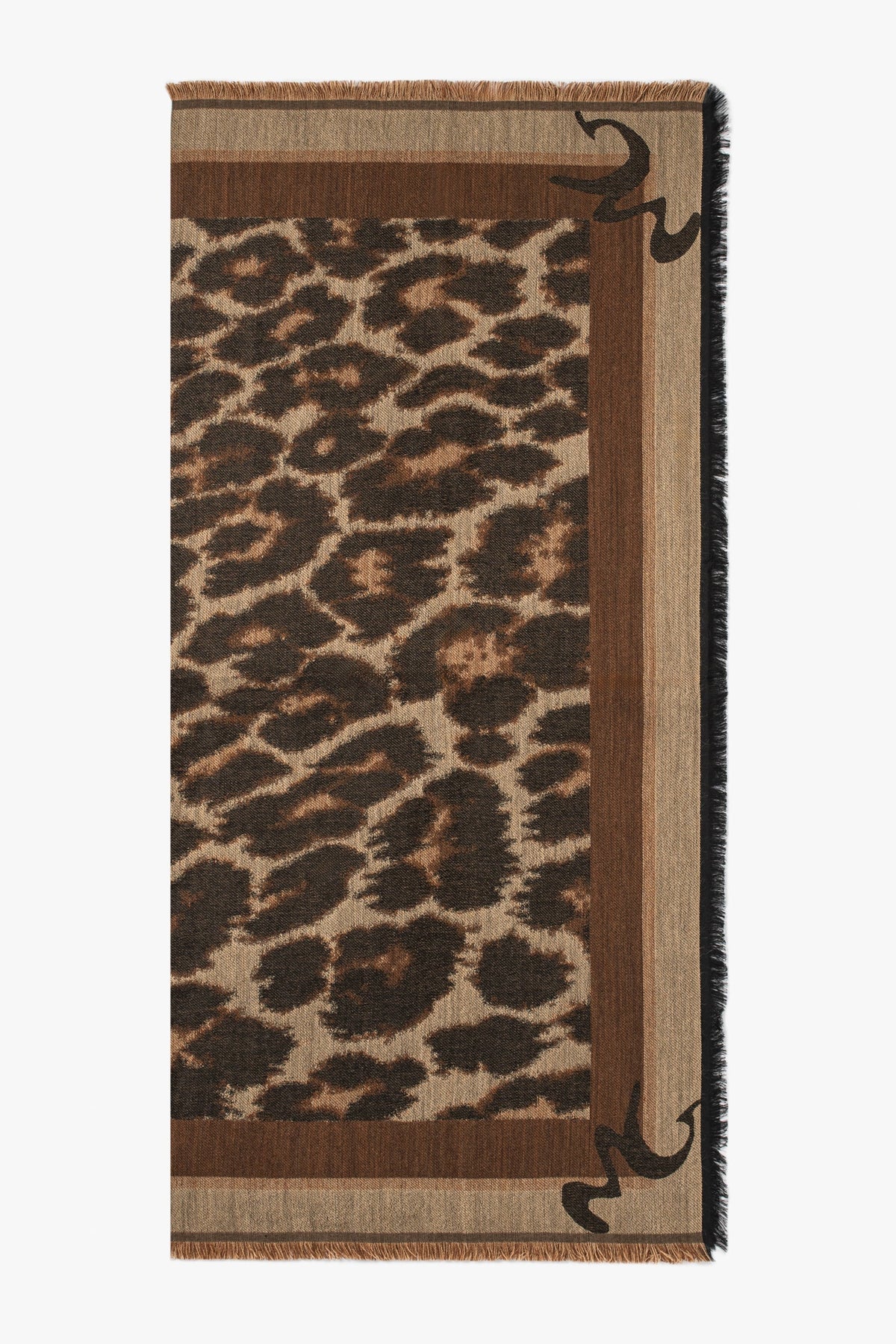 Foulard carré animalier MANILA GRACE