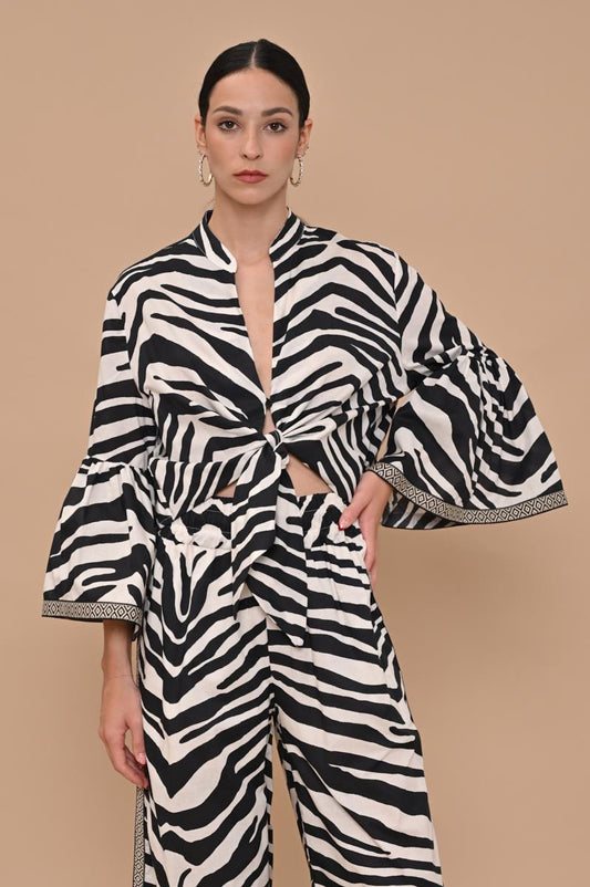 Camicia zebrata Kaos