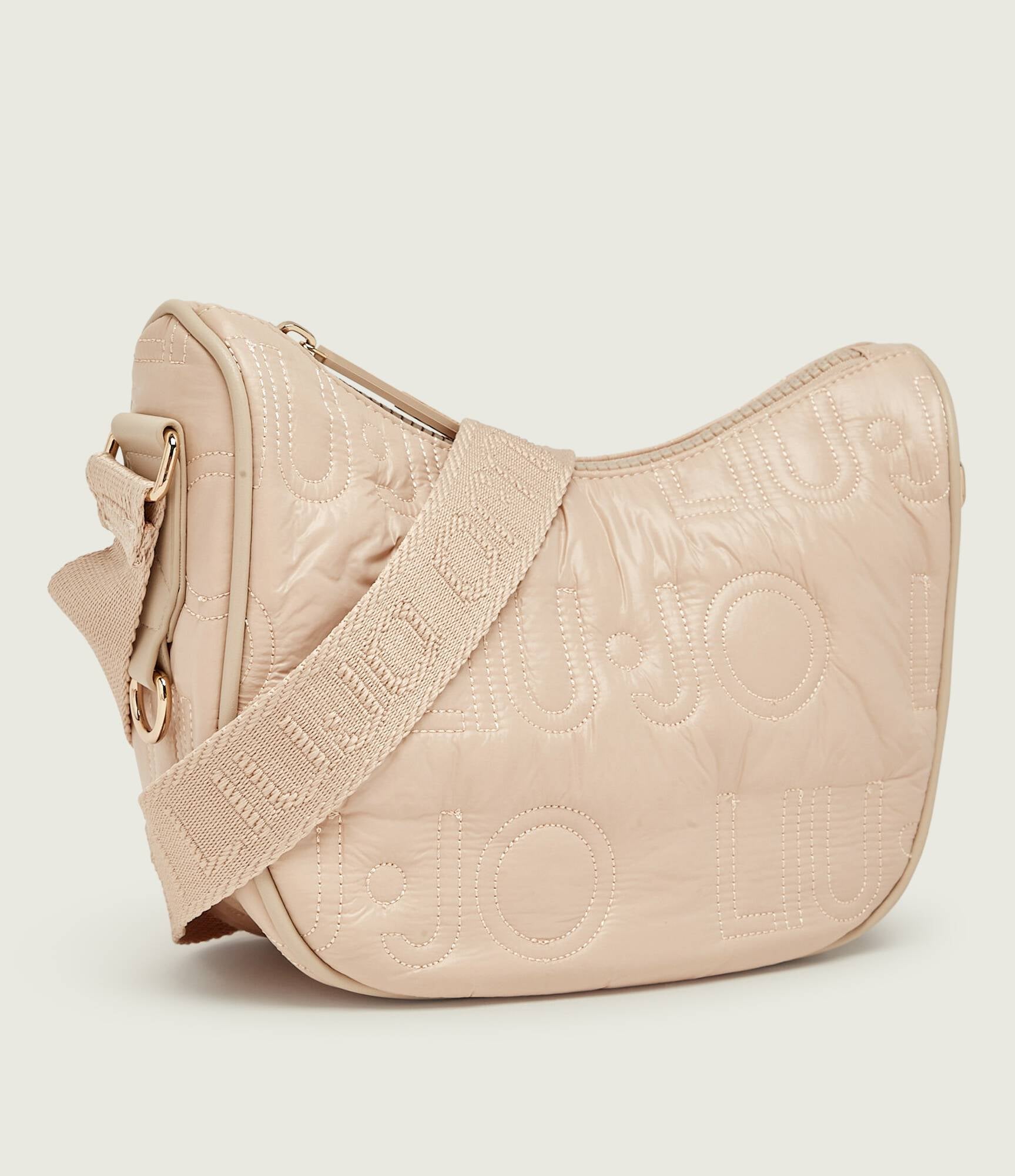 Borsa a tracolla media in nylon opaco LIU JO
