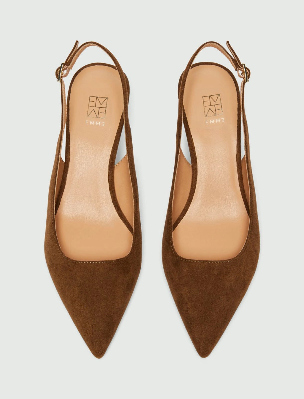 Slingback in suede EMME