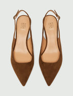 Slingback in suede EMME